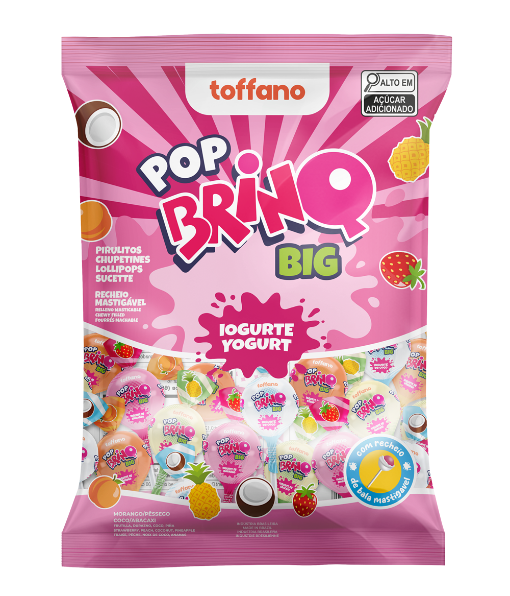 Pirulito Pop Brinq Big Iogurte