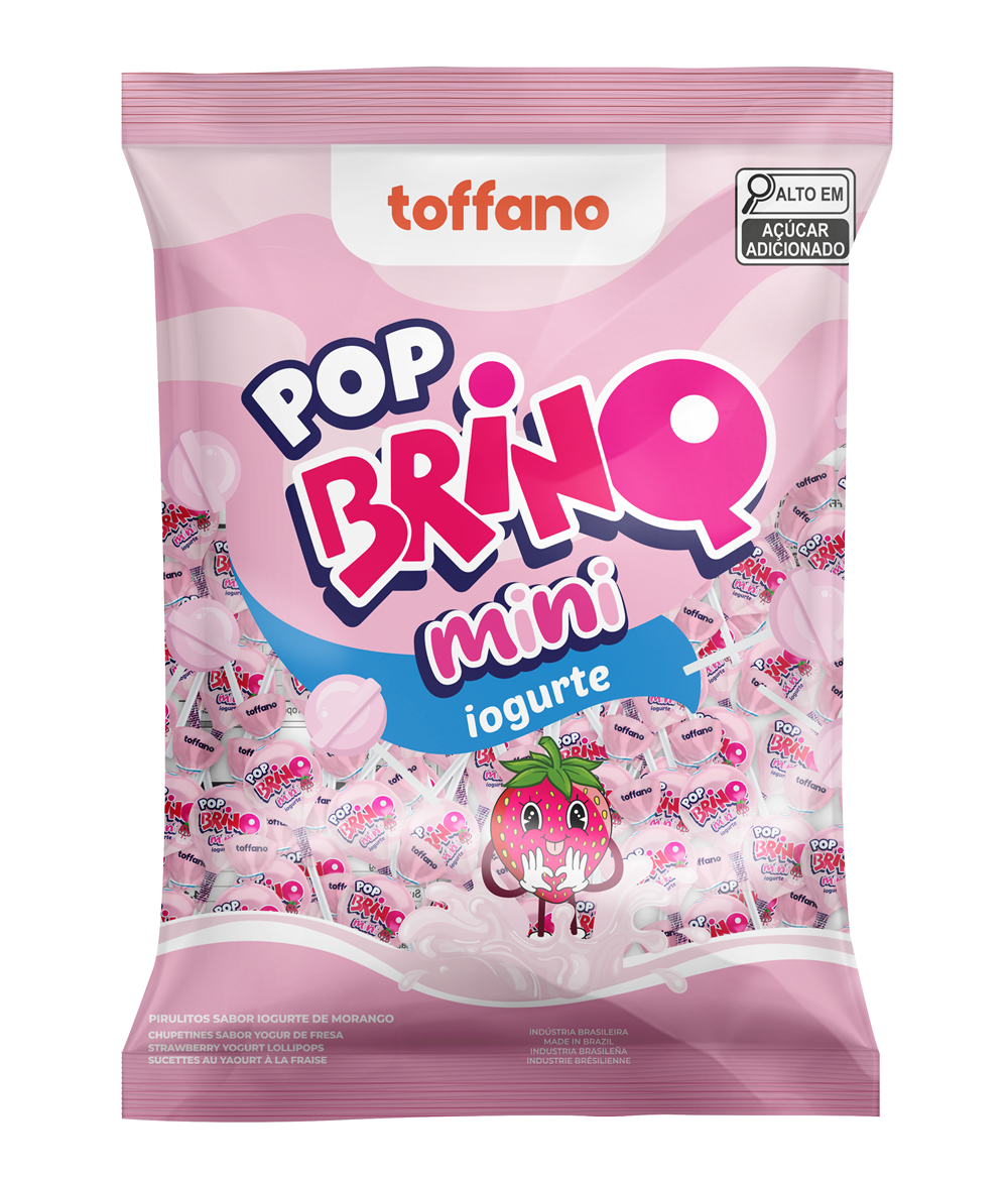 Pop Brinq Mini - Pirulito Iogurte