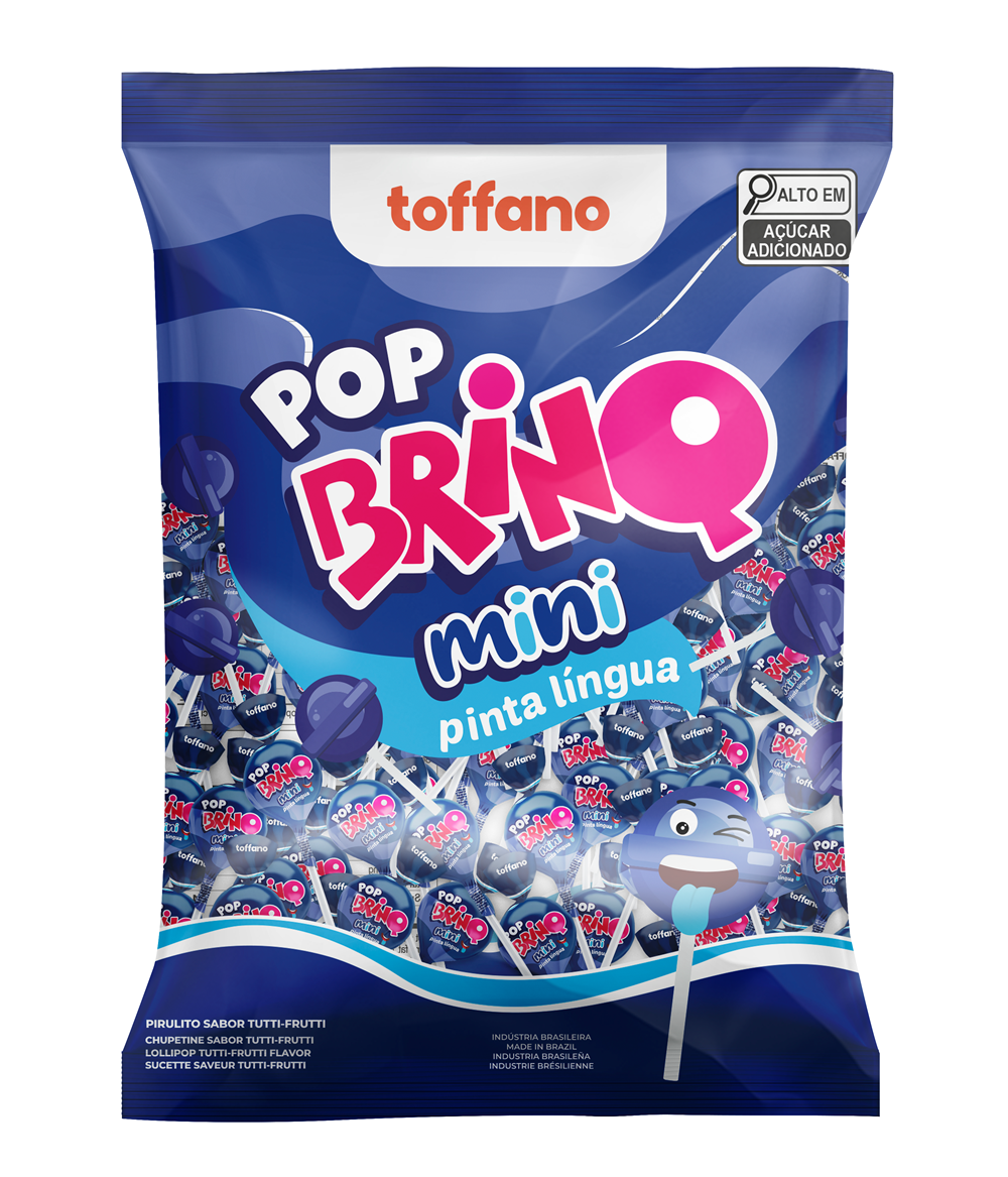 Pop Brinq Mini - Pirulito Pinta Língua